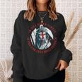 In Hoc Signo Vinces Medieval Aesthetics Knight Cross Warrior Sweatshirt Gifts for Her