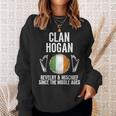 Hogan Surname Irish Family Name Heraldic Celtic Clan Sweatshirt Gifts for Her