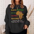 Honoring Past Inspiring Future Black History Kente African Sweatshirt Gifts for Her