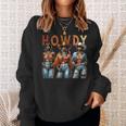 Howdy Black Cowgirl Western Rodeo Melanin Black History Sweatshirt Gifts for Her