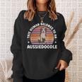 This Human Belongs To Aussiedoodle Owner Aussiedoodle Lover Sweatshirt Gifts for Her