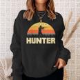 Hunter Silhouette At Sunset Hunter Sweatshirt Geschenke für Sie