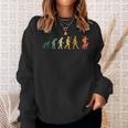 Hunting Dog Evolution Hunter With Dog Retro Hunting Dogs Sweatshirt Gifts for Her
