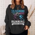 Husband And Wife Running Sweet Valentine’S Day Sweatshirt Gifts for Her