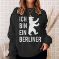 “Ich Bin Ein Berliner Geschenk” German Language Sweatshirt Geschenke für Sie