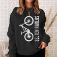 Ich Bin Selten Radlos Cyclist Sweatshirt Geschenke für Sie