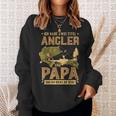 Ich Habe Zwei Titel Angler Und Papa Hecht Mann Carp Fishing S Sweatshirt Geschenke für Sie