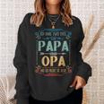 Ich Habe Zwei Titel Papa Und OpaIdea Grandpa Sweatshirt Geschenke für Sie