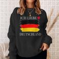 Ich Liebe Deutschland I Love Germany Sweatshirt Geschenke für Sie