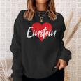 Ich Liebe Einstein First Name Love Heart S Sweatshirt Geschenke für Sie