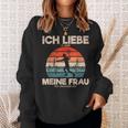 Ich Liebe Es Wenn Meine Frau Mich Tennis Games Lässt Sweatshirt Geschenke für Sie