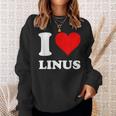 Ich Liebe Linus Sweatshirt Geschenke für Sie