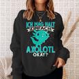 Ich Mag Halt Einfach Axolotl Sweatshirt Geschenke für Sie