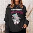 Ich Werde Eine Große Schwester 2024 Cat Sweatshirt Geschenke für Sie