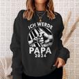 Ich Werde Papa 2024Atertag Ich Werde Baldater Sweatshirt Geschenke für Sie