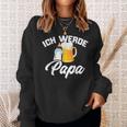 Ich Werde Papa Werdender Papaater Loading 2023 2024 Sweatshirt Geschenke für Sie