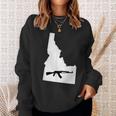 Idaho Pride Gun Rights 2Nd Amendment Sweatshirt Gifts for Her