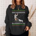 Ideen Humorvoll Frohe Weihnachten Scheißhaus Voll Schwarz Sweatshirt Geschenke für Sie