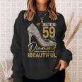 I'm A 59 Years Old Diamond 59 And Fabulous 59Th Birthday Sweatshirt Gifts for Her