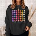 Inclusion Celebrate Minds Of All Kinds Autism Awareness Sweatshirt Gifts for Her
