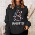 International Women's Day 2024 8 March Inspire Inclusion Sweatshirt Gifts for Her