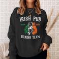 Irish Pub Boxing Team Sweatshirt Gifts for Her