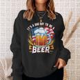 It's A Bad Day To Be A Beer Vintage Sweatshirt Gifts for Her
