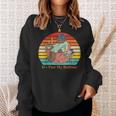 It's Past My Bedtime Bear Vintage Sweatshirt Gifts for Her