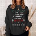 It's The Most Wonderful Time For A Beer Ugly Christmas Sweatshirt Gifts for Her