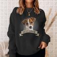 Jack Russel Terrier Best Friend Dog Portrait Sweatshirt Geschenke für Sie