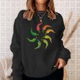 Jalapeno Pepper Wheel Cinco De Mayo Jalapeno Peppers Sweatshirt Gifts for Her