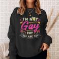 Je Ne Suis Pas Gay Mais 20$ C'est 20$ Pour Un Enterrement Deie De Garçon En Sweater e Cadeaux pour elle