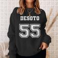 Jersey Style Desoto De Soto 55 1955 Antique Classic Car Sweatshirt Gifts for Her