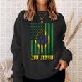 Jiu Jitsu Brazilian Bjj Brazil United States Flag Brazilian Sweatshirt Gifts for Her