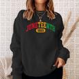 Junenth 2024 Celebrate Black Freedom 1865 History Month Sweatshirt Gifts for Her