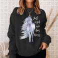 Just A Girl Who Loves Horses Horse Riding Women Sweatshirt Gifts for Her