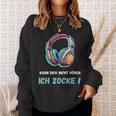 Kann Dich Nicht Hören Ich Zocke Sweatshirt für Gamer, Schwarzes Gaming Tee Geschenke für Sie