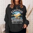 Kanufahrer Kanu Kanutour Survivor 2024 Sweatshirt Geschenke für Sie