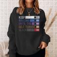 Keep Rolling Until The Belt Turns Black Jiu Jitsu Sweatshirt Gifts for Her