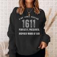 King Jamesersion Kjv 1611 Sweatshirt Geschenke für Sie