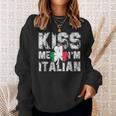 Kiss Me I'm Italian Great Saint Patrick's Day Sweatshirt Gifts for Her