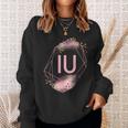 Korean K-Pop I Love You Hand Letters Iu Together Sweatshirt Gifts for Her