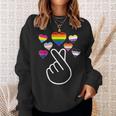 Kpop Gay Pride Lgbt Trans Pan Bisexual Ace Nonbinary Lesbian Sweatshirt Gifts for Her