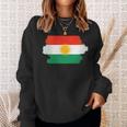 Kurdistan Flag Chest Kurdish Kurd Sweatshirt Geschenke für Sie