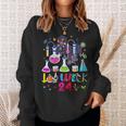 Lab Week Medical Laboratory Chemistry Science Professors Sweatshirt Gifts for Her