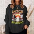 Lactose Intolerant Sarcasm Oddly Specific Meme Sweatshirt Gifts for Her