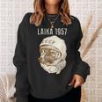 Laika Dog Sputnik Space Space Ussr Sweatshirt Geschenke für Sie