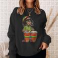 Lässig Reggae Music Rasta Rastafari Reggaeton Jamaica Fan Sweatshirt Geschenke für Sie