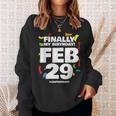 Leap Day Birthday Leap Year Baby Leap Year Birthday Sweatshirt Gifts for Her