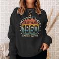 Leap Year 64Th Birthday Awesome Since 1960 Vintage Leap Day Sweatshirt Gifts for Her